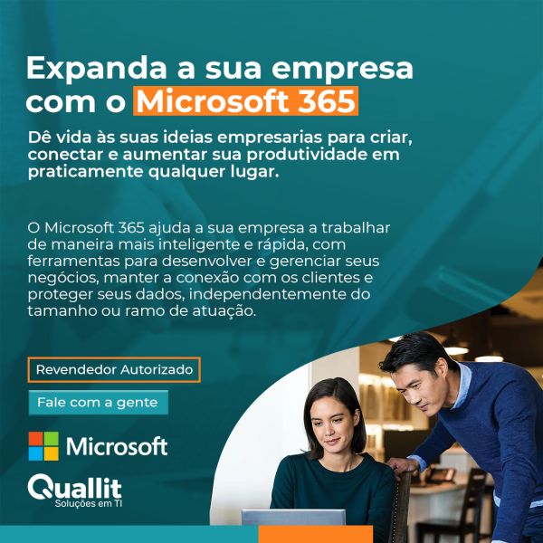 Expanda a sua empresa com o Microsoft 365.