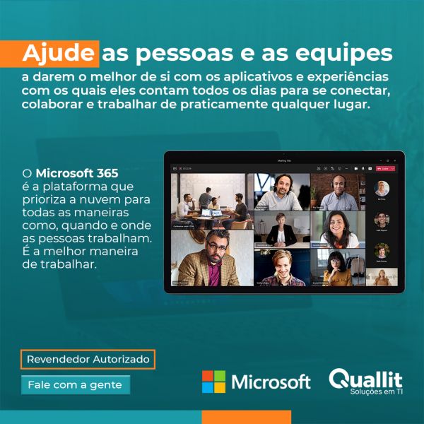 Microsoft 365 para Pequenas, Médias e Grandes Empresas