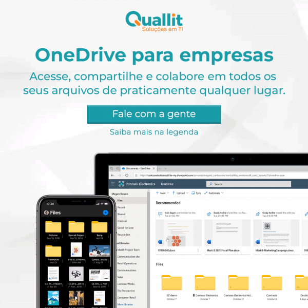 OneDrive é o serviço de nuvem da Microsoft que conecta você a todos os seus arquivos de forma segura.